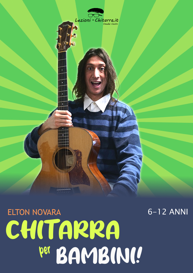 Chitarra Per Bambini - Banner Corso